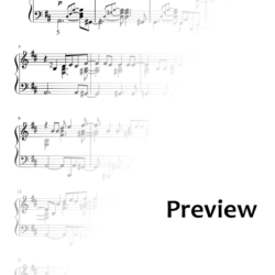 Ain't No Mountain High Enough - piano solo