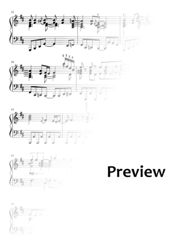 Ain't No Mountain High Enough - piano solo - Image 4
