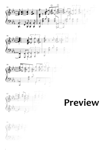 Ain't No Mountain High Enough - piano solo - Image 5