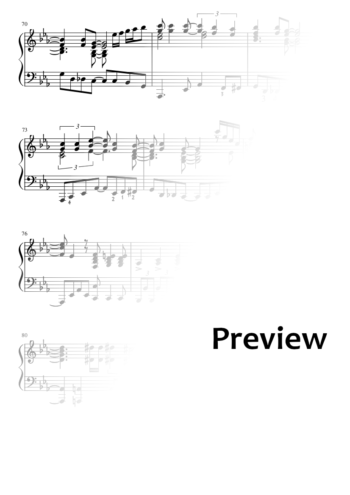 Ain't No Mountain High Enough - piano solo - Image 6