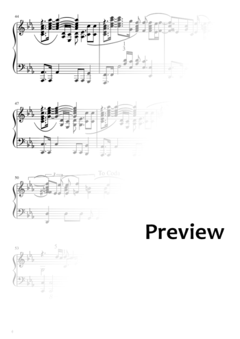 Skyfall - piano solo - Image 4