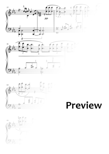 Skyfall - piano solo - Image 5